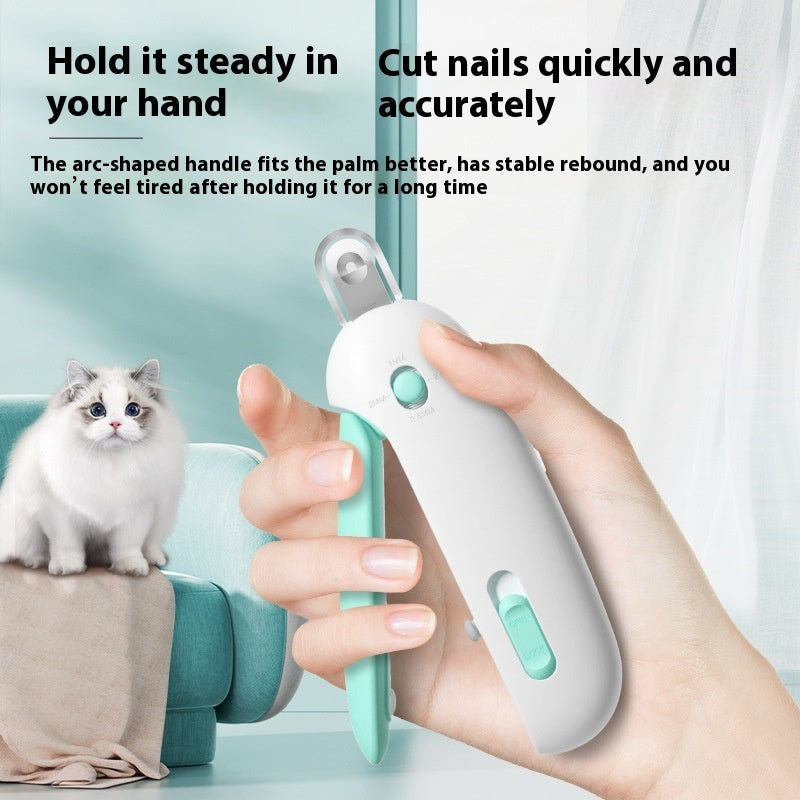Gravity Cat Nail Trimmer With Push Scissors - Companion Care