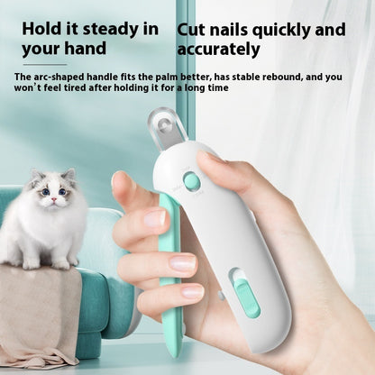 Gravity Cat Nail Trimmer With Push Scissors - Companion Care
