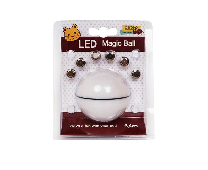 Funny LED Laser Rolling Ball Pet Toy - Companion Care