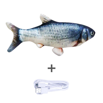 Simulation Electric Jumping Fish Toy - Companion Care