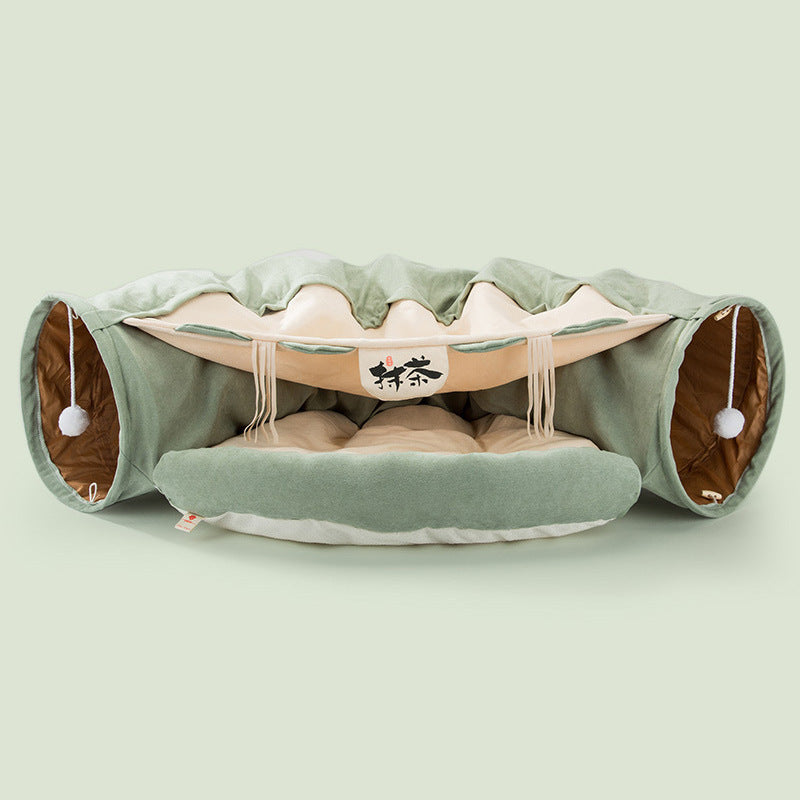 Washable Durable Collapsible Cat Tunnel - Companion Care