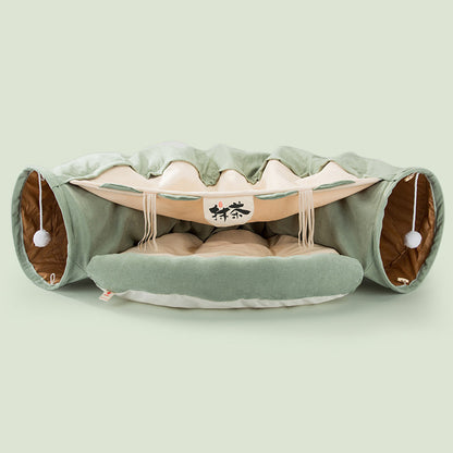 Washable Durable Collapsible Cat Tunnel - Companion Care