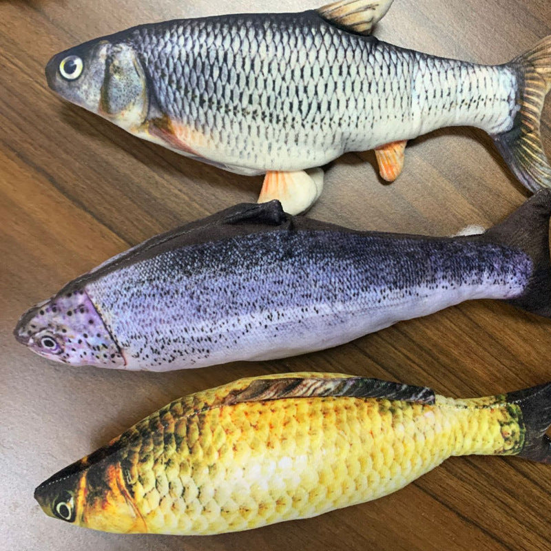 Simulation Electric Jumping Fish Toy - Companion Care