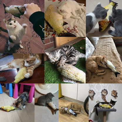 Simulation Electric Jumping Fish Toy - Companion Care