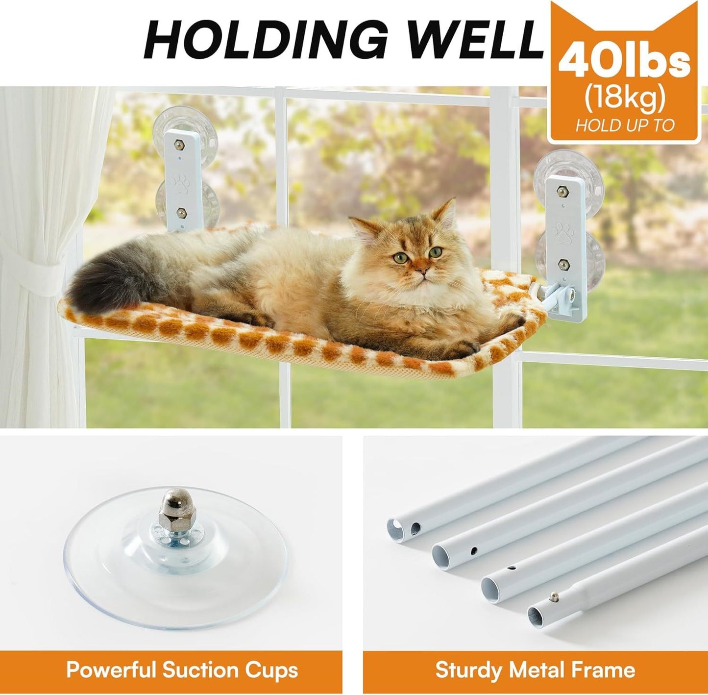Cat Window Hanging Hammock - Companion Care