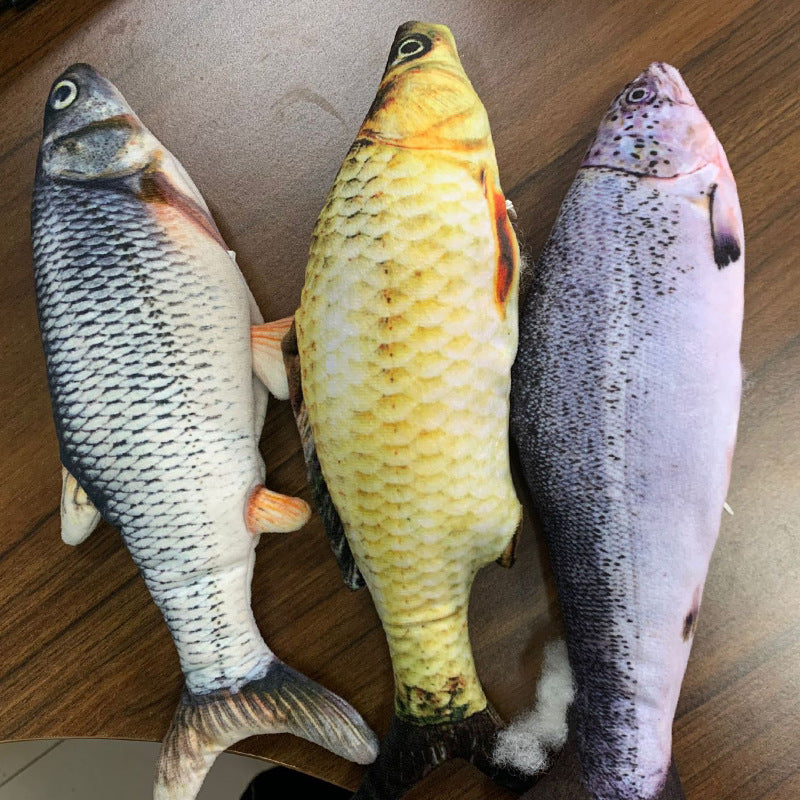 Simulation Electric Jumping Fish Toy - Companion Care