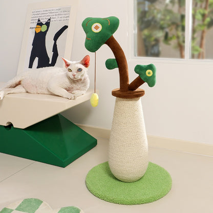 Vertical Money Tree Cat Scratching Pole - Companion Care