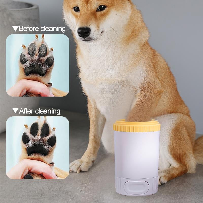 Semi-Automatic Pet Dog Paw Cleaner - Companion Care