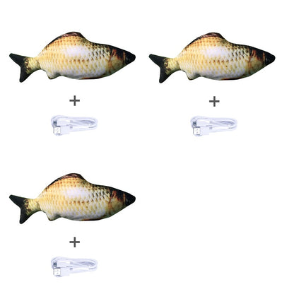 Simulation Electric Jumping Fish Toy - Companion Care