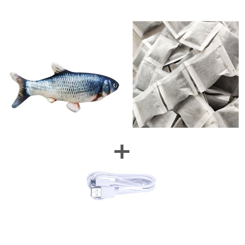 Simulation Electric Jumping Fish Toy - Companion Care