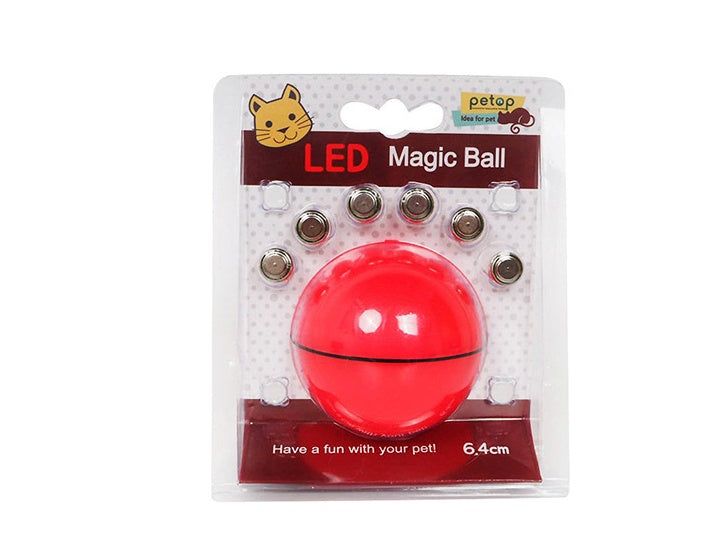 Funny LED Laser Rolling Ball Pet Toy - Companion Care