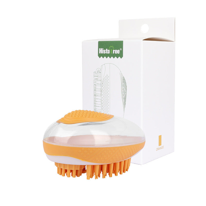 2-in-1 Pet Soft Silicone Bath Massage Comb - Companion Care