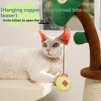 Vertical Money Tree Cat Scratching Pole - Companion Care