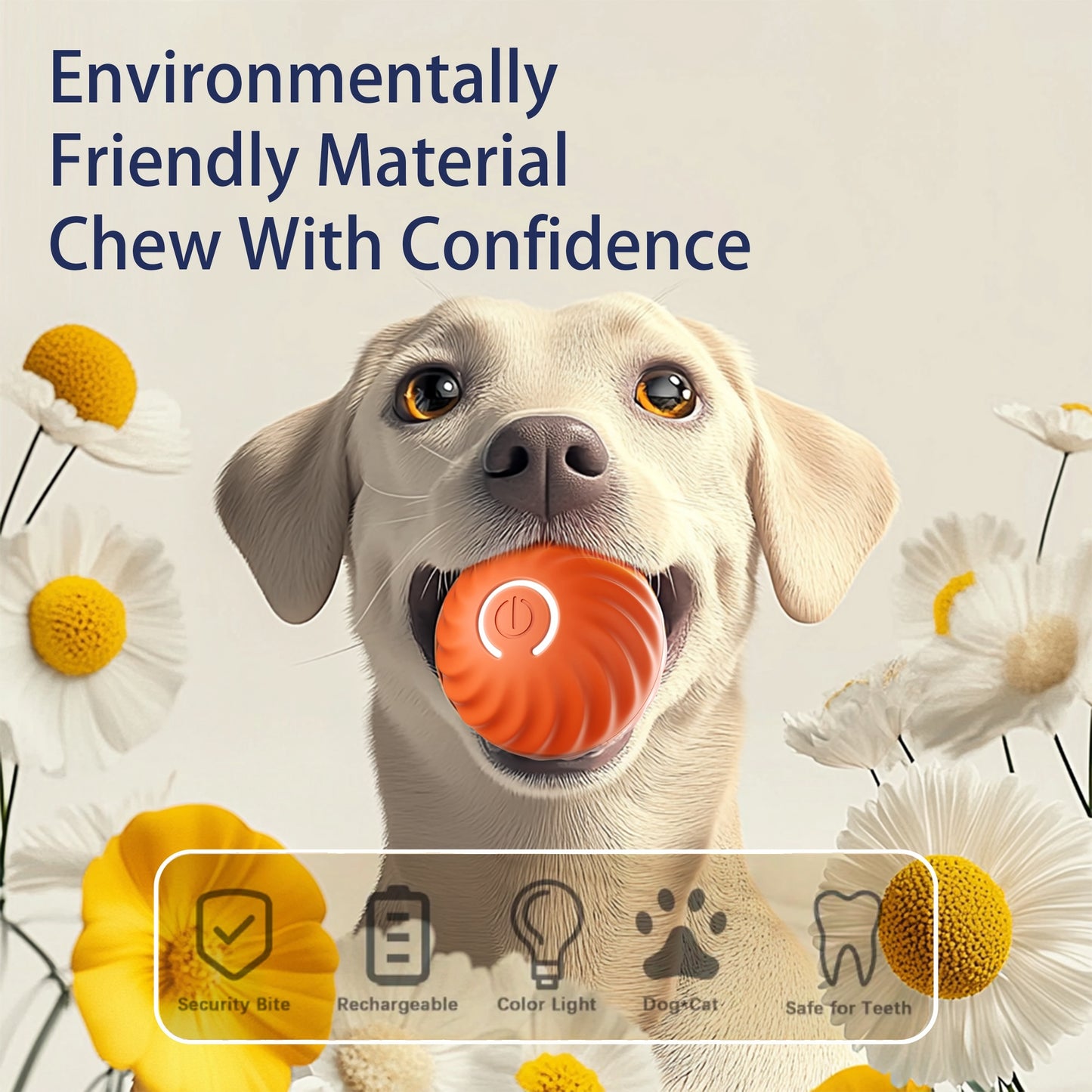 Automatic Smart Interactive Bouncing Ball - Companion Care