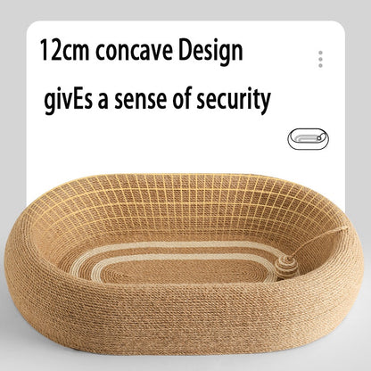 Large Space Sisal Cat Scratching Board - Companion Care