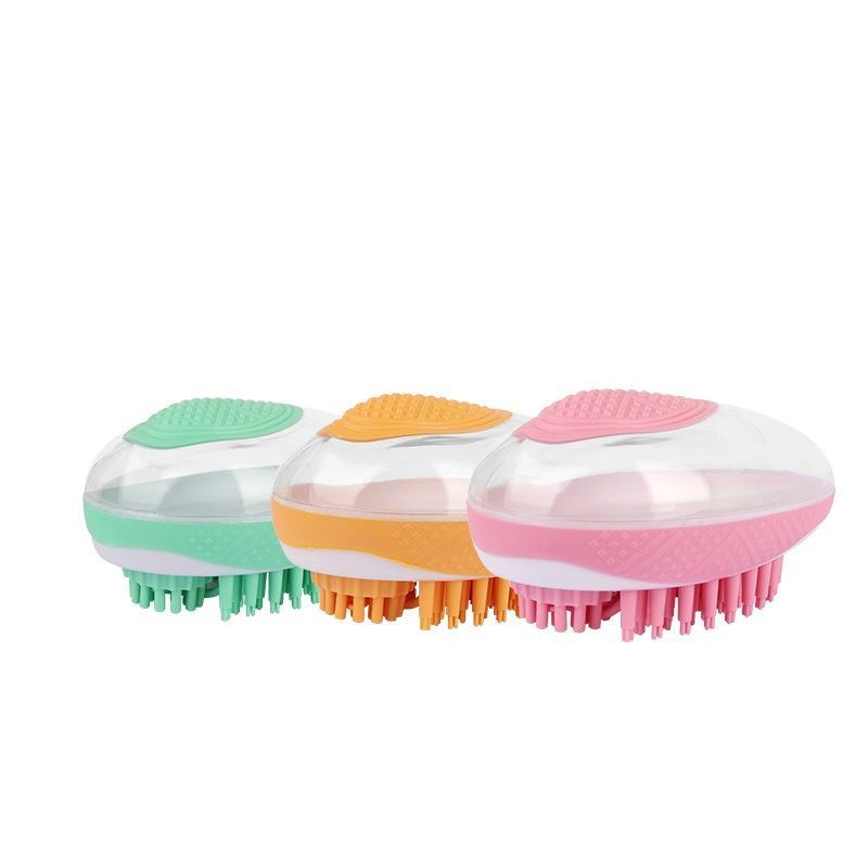2-in-1 Pet Soft Silicone Bath Massage Comb - Companion Care