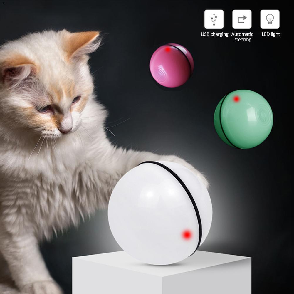 Funny LED Laser Rolling Ball Pet Toy - Companion Care
